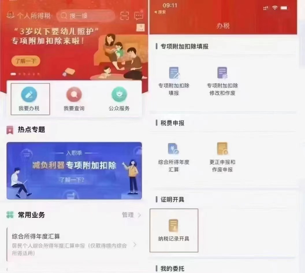 税单查询流程图1